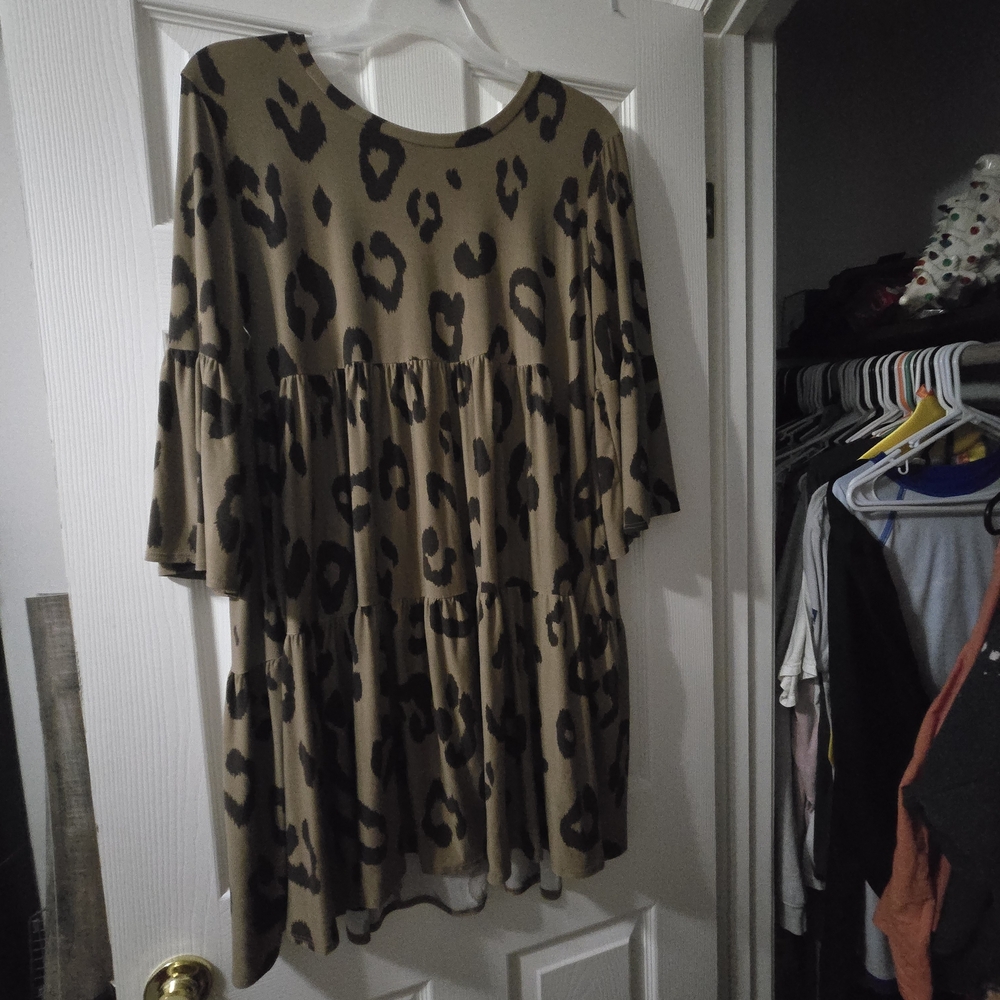 Boutique Leopard Dress